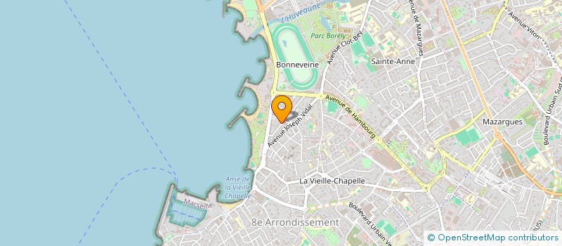 localisation de l'entreprise MADAME CECILE LANCIA à MARSEILLE