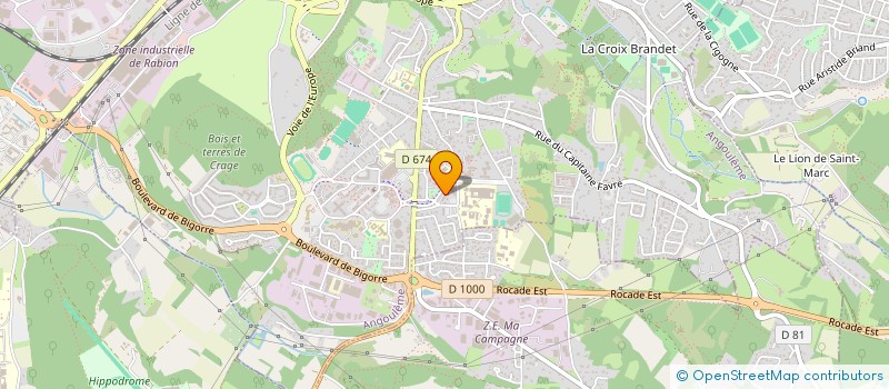 localisation de l'entreprise MADAME CECILE LANDAIS à ANGOULEME