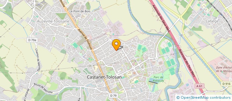 localisation de l'entreprise MADAME CECILE LANDECHE à CASTANET-TOLOSAN