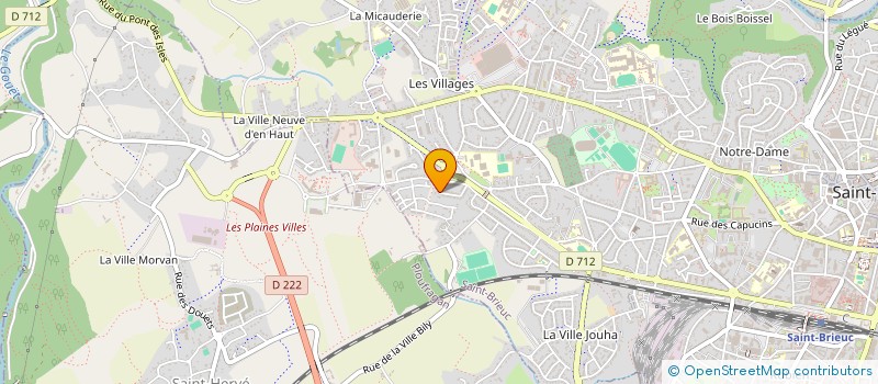localisation de l'entreprise MADAME CECILE LANGLAIS à SAINT-BRIEUC