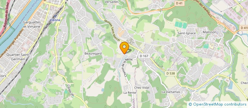 localisation de l'entreprise MADAME CECILE LANGLAIS à VIENNE