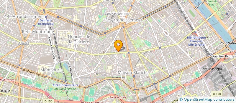 localisation de l'entreprise MADAME CECILE LANHAM à PARIS