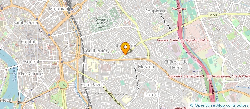 localisation de l'entreprise MADAME CECILE LAPORTE à TOULOUSE