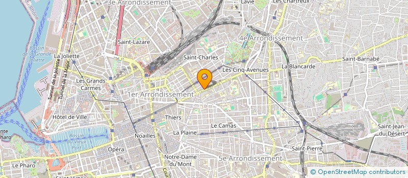 localisation de l'entreprise MADAME CECILE LASSALLE  MARSEILLE