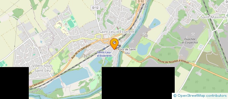 localisation de l'entreprise MADAME CECILE LASSAUX  SAINT-LEU-D'ESSERENT