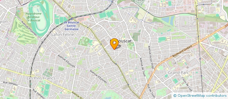 localisation de l'entreprise MADAME CECILE LASSUS  LE BOUSCAT