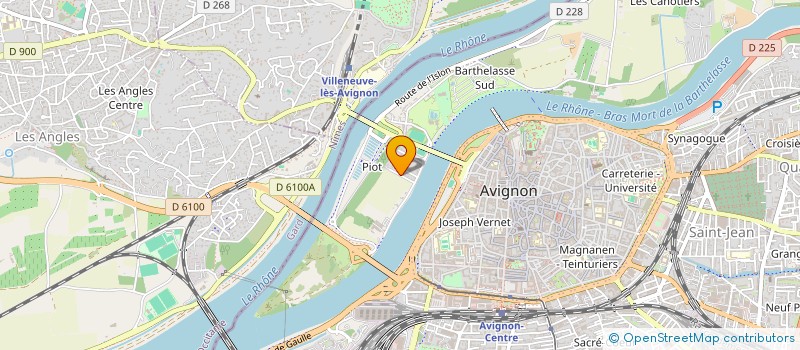 localisation de l'entreprise MADAME CECILE LAURE OBERTI  AVIGNON