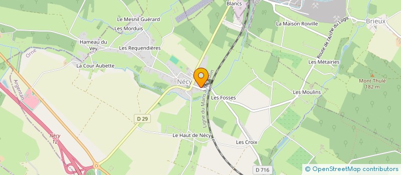 localisation de l'entreprise MADAME CECILE LAVAZAY à GOUFFERN EN AUGE