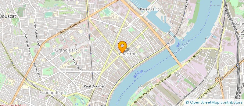 localisation de l'entreprise MADAME CECILE LAVIGNE  BORDEAUX