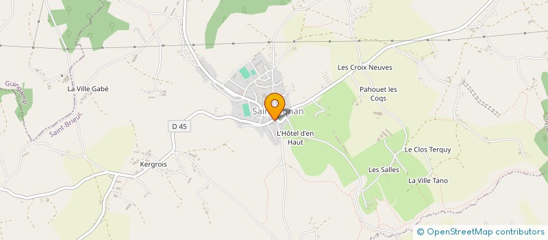 localisation de l'entreprise MADAME CECILE LE BOURDAIS  SAINT-DONAN