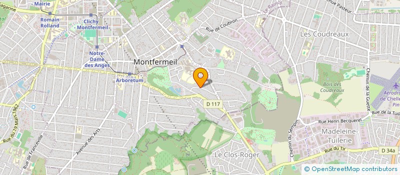 localisation de l'entreprise MADAME CECILE LE COZ  MONTFERMEIL