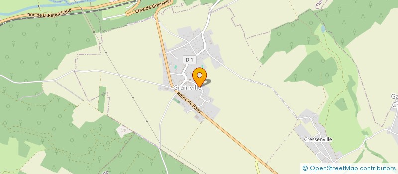 localisation de l'entreprise MADAME CECILE LE MARTRET  VAL D'ORGER