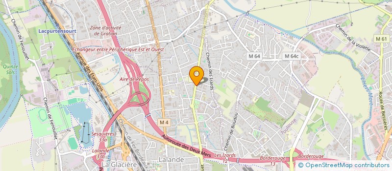 localisation de l'entreprise MADAME CECILE LE MERRER-BERBIGIER à TOULOUSE