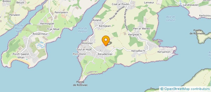 localisation de l'entreprise MADAME CECILE LE SANN  LOPERHET