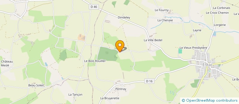 localisation de l'entreprise MADAME CECILE LEBAS  EREAC