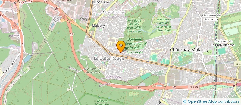 localisation de l'entreprise MADAME CECILE LEBLANC  PARIS