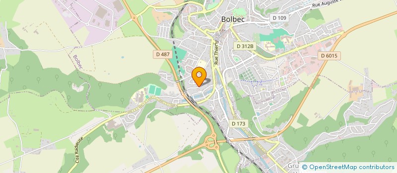 localisation de l'entreprise MADAME CECILE LECOMTE  BOLBEC