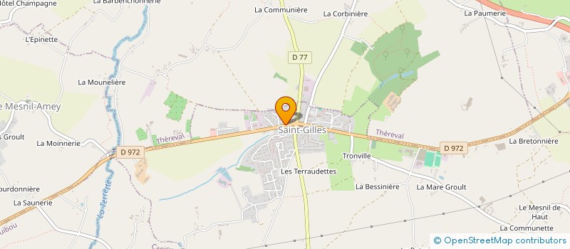 localisation de l'entreprise MADAME CECILE LECONTE à SAINT-GILLES