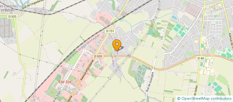 localisation de l'entreprise MADAME CECILE LECOUR à CHATEAUROUX