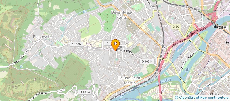 localisation de l'entreprise MADAME CECILE LEFEVRE  HAGONDANGE