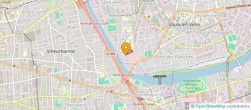 localisation de l'entreprise MADAME CECILE LEGENDRE  VAULX-EN-VELIN