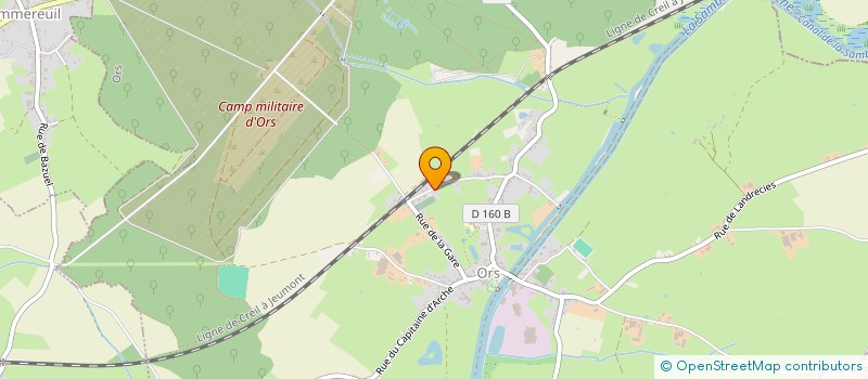 localisation de l'entreprise MADAME CECILE LEGRAND  ORS