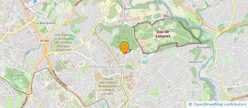 localisation de l'entreprise MADAME CECILE LEGRAVEREND à MONTPELLIER