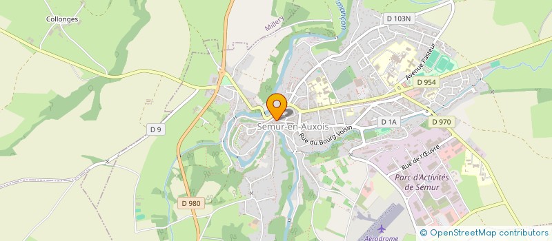 localisation de l'entreprise MADAME CECILE LEGROS à SEMUR-EN-AUXOIS