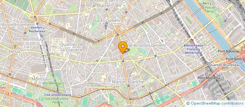 localisation de l'entreprise MADAME CECILE LELOUCH  PARIS