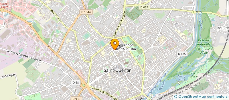 localisation de l'entreprise MADAME CECILE LEMAIRE à SAINT-QUENTIN