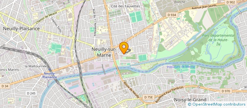 localisation de l'entreprise MADAME CECILE LEMAITRE à NEUILLY-SUR-MARNE