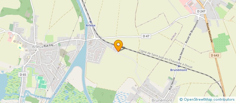 localisation de l'entreprise MADAME CECILE LEMOINE  DOUAI