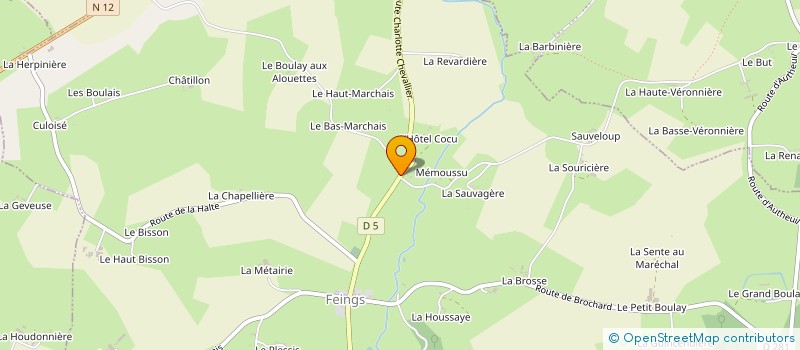 localisation de l'entreprise MADAME CECILE LEMPENS à FEINGS