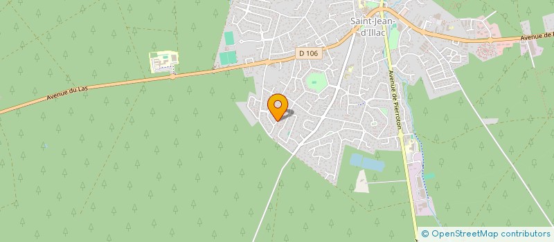 localisation de l'entreprise MADAME CECILE LEQUIEN  SAINT-JEAN-D'ILLAC