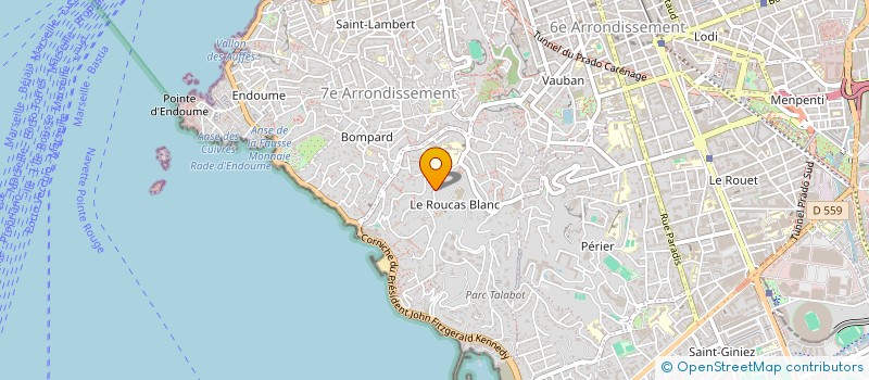 localisation de l'entreprise MADAME CECILE LESCUYER à MARSEILLE