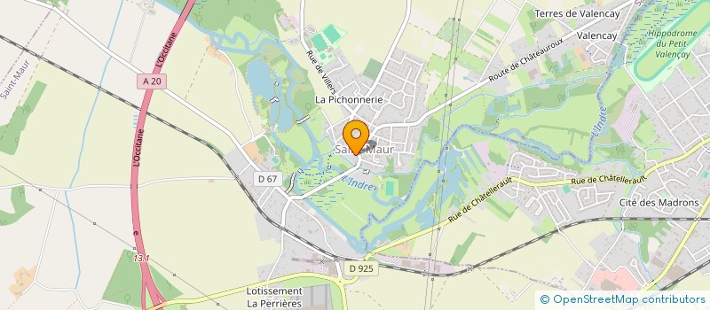 localisation de l'entreprise MADAME CECILE LESOURD à SAINT-MAUR
