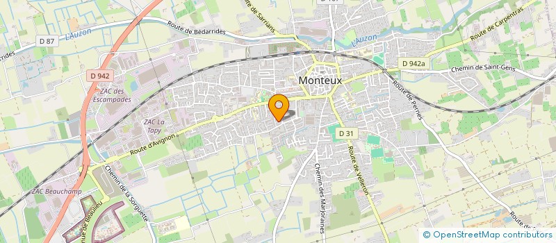 localisation de l'entreprise MADAME CECILE LICHTMANIS  MONTEUX