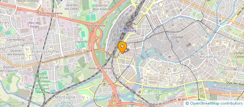 localisation de l'entreprise MADAME CECILE LIENAUX à STRASBOURG