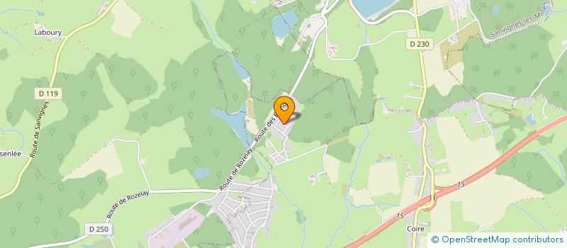 localisation de l'entreprise MADAME CECILE LIEVRARD  CIRY-LE-NOBLE