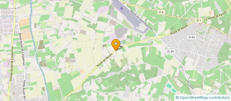 localisation de l'entreprise MADAME CECILE LISOWSKI à PERNES-LES-FONTAINES