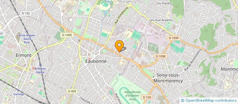 localisation de l'entreprise MADAME CECILE LLOBET à EAUBONNE