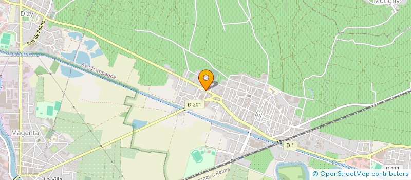 localisation de l'entreprise MADAME CECILE LOBJOIS à AY-CHAMPAGNE