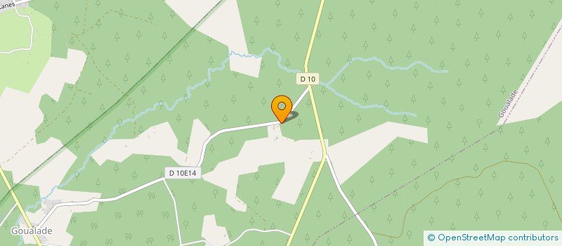 localisation de l'entreprise MADAME CECILE LOMBARD  GOUALADE