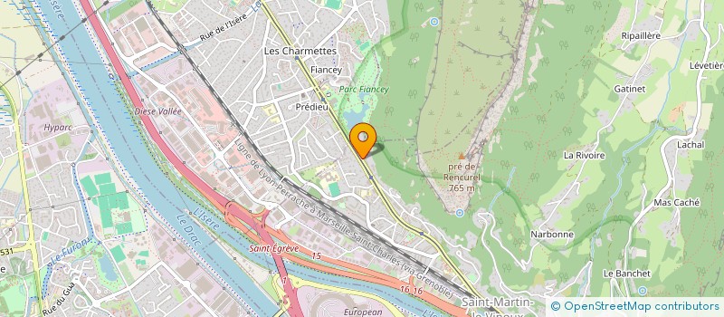 localisation de l'entreprise MADAME CECILE LOMBOIS  SAINT-MARTIN-LE-VINOUX