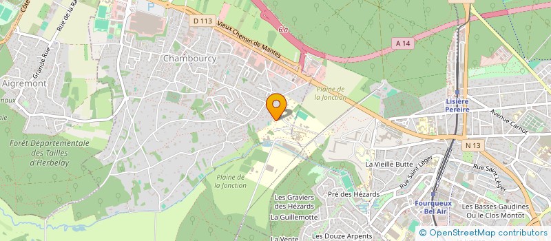 localisation de l'entreprise MADAME CECILE LONCHAMPT  CHAMBOURCY