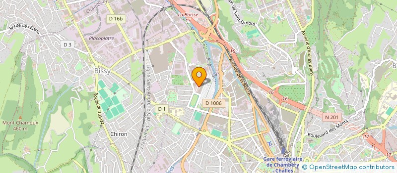 localisation de l'entreprise MADAME CECILE LOUET  CHAMBERY