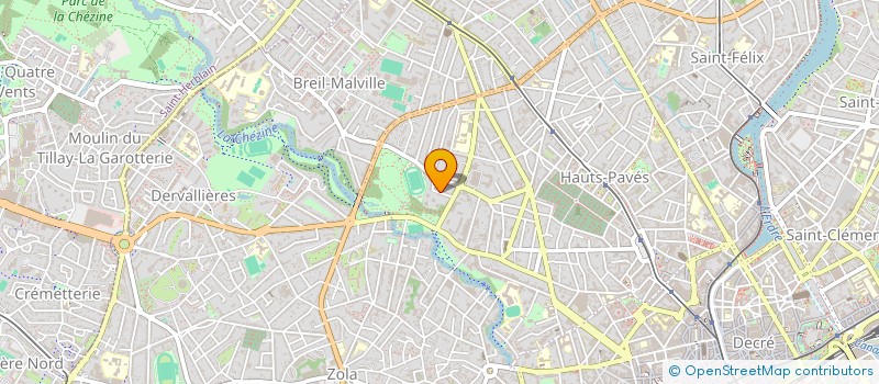 localisation de l'entreprise MADAME CECILE LOUVIGNE à NANTES