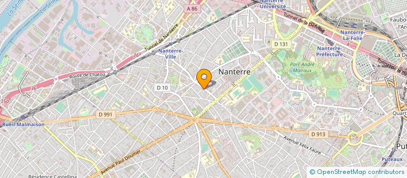 localisation de l'entreprise MADAME CECILE LYDIA HARARI à NANTERRE