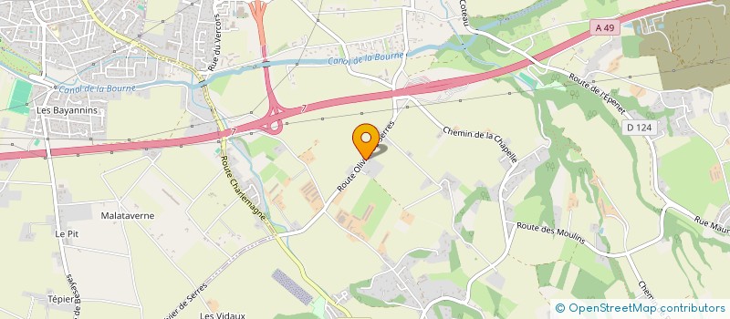 localisation de l'entreprise MADAME CECILE MADDALENA  CHATUZANGE-LE-GOUBET