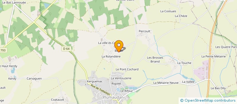 localisation de l'entreprise MADAME CECILE MAILLARD à SAINT-JOUAN-DE-L'ISLE